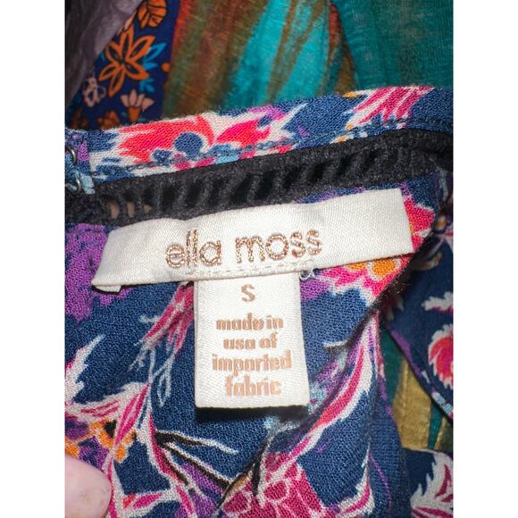ELLA MOSS $278 FLORAL PRINT MAXIDRESS REVOLVE CLOTHING S - Picture 4 of 9